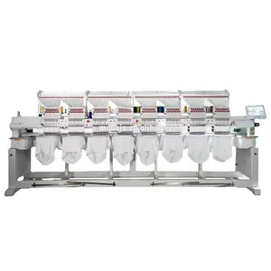 5 years warranty !!! Cheap embroidery machine price 15 needles 4 heads embroidery machine hat 3d embroidery in China