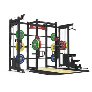 Commercial Use functional trainer power rack gym equipment power rack cable pulley