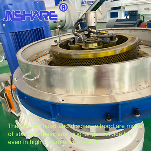Machine à granulés de biomasse robuste certifiée CE 160 kW, production de 2-3 tonnes par heure, pour la fabrication de granulés à partir de <span class=keywords><strong>bambou</strong></span>, sciure de bois et coques de riz - Product Image 3