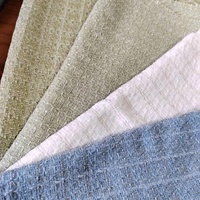 Tissu Mosaïque Tweed Léger Teint en Fil 420g/m² 50% Polyester 50% Acrylique Brillant Métallique Scintillant pour Toutes Saisons