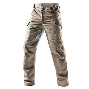 आकस्मिक प्लस आकार बहु-कार्यात्मक मल्टी फ्लैप पॉकेट शिकार पैंट लुभावनी हल्के त्वरित शुष्क आउटडोर खेल कार्य पतलून - Product Image 1