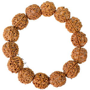 Vajra Bodhi Seed Bracelet 20mm <b>Single</b> Strand Men's Buddhist Jewelry Gift <b>Flower</b> Shape Collectible - Product Image 5