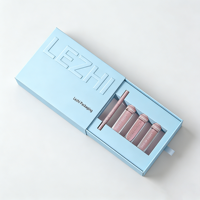Boîte d'emballage personnalisée pour kit de maquillage en gros : Rouge à lèvres liquide, gloss, crayon à lèvres, avec cordon