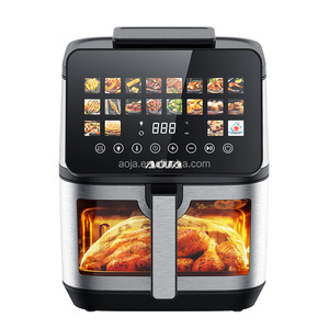 <span class=keywords><strong>Friteuse</strong></span> à air multifonctionnelle AOJA 9L 2100W avec 20 menus prédéfinis, température réglable, panier amovible et <span class=keywords><strong>lavable</strong></span> - Product Image 2