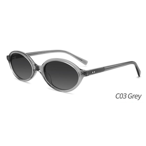 Nuevas gafas de sol Vintage de estilo coreano con lentes UV400, montura pequeña, gafas lisas, gafas de sol ovaladas <span class=keywords><strong>Nerd</strong></span> para niños - Product Image 5
