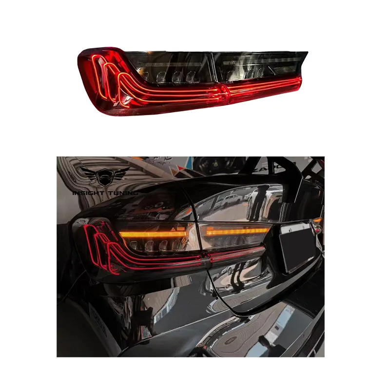 Feu arrière de feu arrière de style laser de haute qualité 2019-2022 pour BMW série 3 G20 G28 Led feux arrière