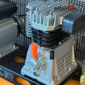 Shenיואן מדחס אוויר רעש נמוך 2.2kw/3hp עם חגורה 100l/150l/200l טנק 220v/380v AC חשמל קירור אוויר - Product Image 3