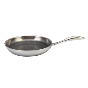 Manufacturer High Quality Hot Selling CS Frypan Stainless Steel <strong>Flat</strong> Frying <strong>Pan</strong> Stainless Steel Steak <strong>Pan</strong> For Kitchen - Product Image 2