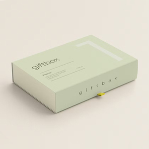 Luxury Recyclable Book-Shaped <b>Gift</b> Box Rigid Cardboard with Matt Lamination and Embossing Magnetic Lid Closure-for Photo Frame - Product Image 4