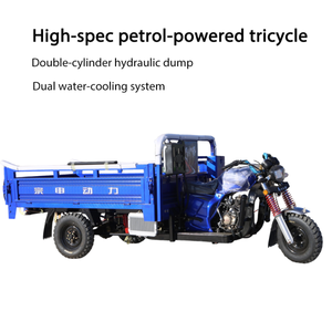 Motocicleta de 200cc con Eje Central, Triciclo de Carga con Doble Sistema de Refrigeración por Agua y Eje Trasero Flotante Completo para Transporte Agrícola - Product Image 1