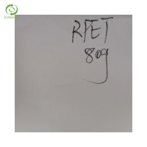 Nonwoven Fabric 100% <strong>Polyester</strong> Rpet Tyvek Spunbond Nonwoven Fabric Rpet Nonwoven of New Materials Good Price Rpet Fabric for Bag - Product Image 2