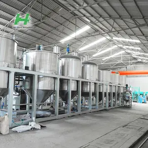 Línea de prensa de aceite de fruta de Palma de girasol máquina de refinación de aceite de cocina planta de procesamiento de aceite