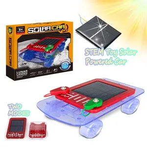 Il più nuovo hotsale diy stem auto-assemblante solare auto giocattolo elettrica giocattoli ad energia solare per bambini set di artigianato educativo