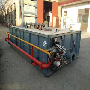 Bouilloire de zinc de gaz naturel d'immersion chaude pour galvaniser le profil de fil galvanisé - Product Image 2