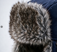 Chapeau d'aviateur unisexe pour l'hiver avec protège-oreilles coupe-vent pour le ski
