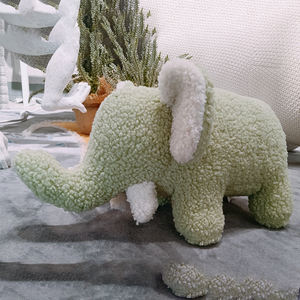 Jouet en peluche de professionnel, modèle réduit de verni, vente en gros, style nordique, Mini cloche, Animal, éléphant, vente en gros - Product Image 1