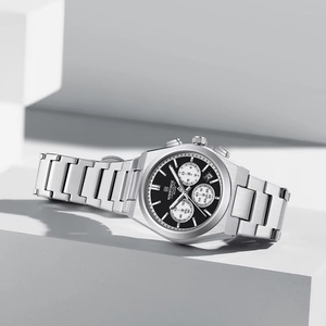 Montre de couple NAVIFORCE tendance en acier inoxydable, affichage de la date, chronographe pour les amoureux, étanche, montre-bracelet tendance et audacieuse - Product Image 3