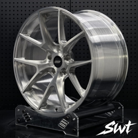 Jantes en alliage forgé APEX VS 5RS 18 19 20 pouces argent poli 5x112 5x120 5x114.3 5x130 haute performance pour voitures de course européennes