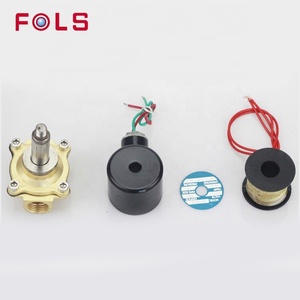 DN20, 2 นิ้ว, 3 50 มม., 5V, 24V วาล์วควบคุมการไหลของน้ำทองเหลือง, โซลินอยด์สำหรับน้ำมันและอากาศ - Product Image 2