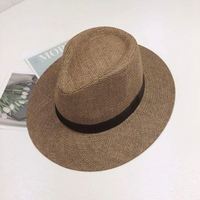 Sombrero Panamá Clásico Ajustable - Hecho a Mano en Ecuador, Sombreros de Sol para Mujer y Hombre, Sombrero de Paja para Hombre, Gorra con Protección UV