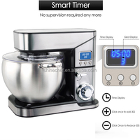 Robot culinaire multifonctionnel 10L 2025 à prix imbattable sur Alibaba : Batteur sur socle pour pâte à gâteau, mixeur haute vitesse et robot culinaire innovant