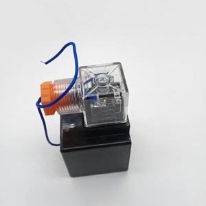 โซลินอยด์ไฮดรอลิกแบบกลมทองเหลือง AC220V DC24V พอร์ต NPT สีดำ ชิ้นส่วนนิวเมติก ชนิดกระบอกสูบ กรองอากาศ น้ำหนัก 1.5 กก. - Product Image 2