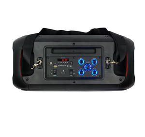 Kép 6.5 inch parlantes với đèn flash RGB LED ánh sáng bass <span class=keywords><strong>Echo</strong></span> treble không dây Microphone ngoài trời bên loa - Product Image 3