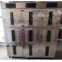 Deshidratador de Alimentos Eléctrico Digital de Alta Capacidad con 8-96 Bandejas - Máquina de Secado de Frutas de Uso Común