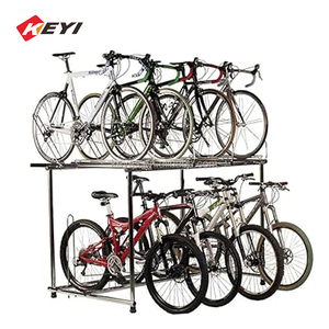 Moda su misura espositore in legno per bici inclinabili per bicicletta portabiciclette a terra espositore - Product Image 6