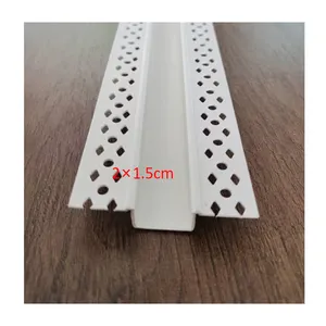 Factory Supplier Pvc Gypsum Galvanized Keel Ceiling Plastic Corner Bead Protecting Wall French Stitch