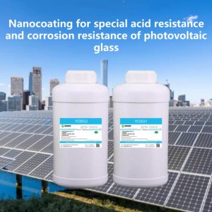 Application de pulvérisation de nano-revêtement pour la résistance spéciale aux acides Revêtement <span class=keywords><strong>liquide</strong></span> en verre photovoltaïque anti-corrosion protégeant l'<span class=keywords><strong>aluminium</strong></span> - Product Image 2
