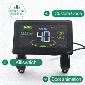 H6c Xe Đạp Hiển Thị Xe Đạp Điện Đầy Màu Sắc LCD Hiển Thị Kết Nối Chống Thấm Nước Cắm Hiển Thị Thông Minh Với USB Xe Đạp Máy Tính - Product Image 1