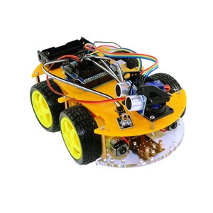 <span class=keywords><strong>Robot</strong></span> eléctrico inteligente OKY5001 Okystar OEM/ODM 4WD, <span class=keywords><strong>kit</strong></span> de seguimiento inteligente para coche, Bluetooth, evitación de obstáculos - Product Image 2
