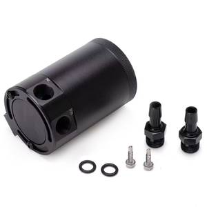 De Universele Olievanger Kan Compact Zijn <span class=keywords><strong>2</strong></span>-poorts Aluminium Olie Opslagtank Tankonderdelen <span class=keywords><strong>2</strong></span>-Holes Ademende Ketel - Product Image 1