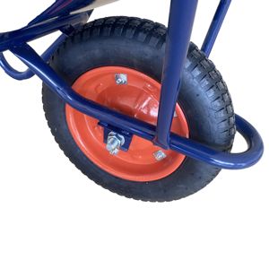 Brouette robuste WB3502 de haute qualité avec bac profond en acier pour chantier de construction - Product Image 6