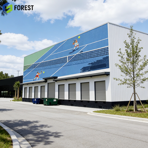 Pabellón Deportivo de Estructura de Acero de Diseño Moderno y Sólido, Pabellón de Recreación Público de Gran Vano, Duradero, de Montaje Rápido y Modular - Product Image 1