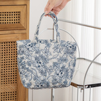 WAALUU Petit sac fourre-tout matelassé à motif de créateur Petit sac fourre-tout portable pour femmes Sac de classe pour étudiants Mini sac à main de voyage