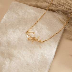 S925 plata esterlina DIY pareja collar pulido diamante inglés plata colgante Europeo Americano fino colgante collares - Product Image 4