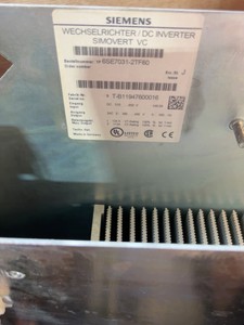 6SE7031-2TF60 มาสเตอร์ไดรฟ์ ซีรีส์ VC DC510-650V 3AC 380-480V 0-500Hz 129A PLC - Product Image 1