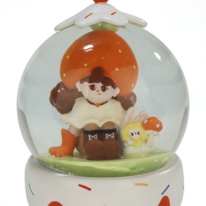 Ornamenti in resina fatti a mano globo di neve di vetro impermeabile per ballerina di san valentino o regalo per la festa della mamma - Product Image 3