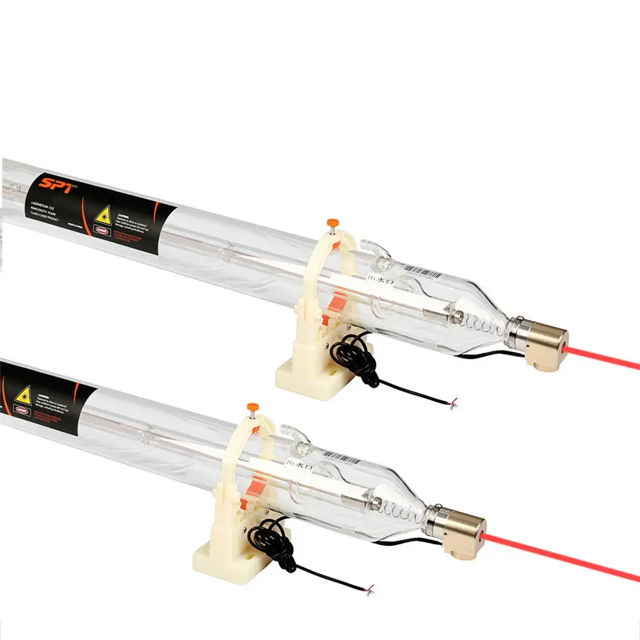 QDLASER TR75 TR Series CO2 Laser Tube 60W 1080ミリメートルLength With Red Pointer