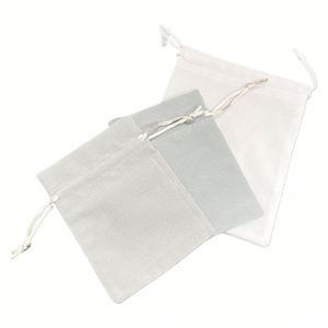 Bolsa de Algodón con Cordón para Joyería, Tamaño Personalizado, Bolsa de Regalo de Algodón con Cordón para Joyería - Product Image 4