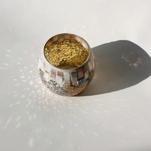 Envase de Vidrio Mosaico Colorido para Velas, Proveedor con Alta Demanda, Decoración para el Hogar y Baño, Recipiente para Hacer Velas - Product Image 6