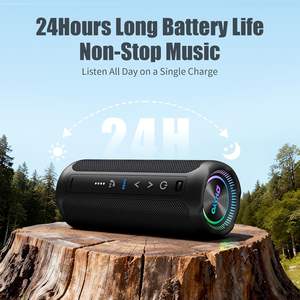 Altavoz Inalámbrico de 25W con Super Bajos, IPX7 Impermeable, Portátil, Sonido Estéreo para Exteriores, Luces LED de Colores, para Fiestas y Hogar, con Batería - Product Image 4