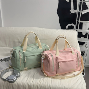 Nouveau sac de voyage léger, grande capacité, sac de sport et de fitness pour les courts séjours des femmes, sacs de voyage verticaux pour le maquillage - Product Image 2