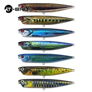 Crayon d'impression 3D Popper Leurre Appât en plastique dur Crayon de pêche Minnow Plugs pour saumon sébaste <span class=keywords><strong>truite</strong></span> basse - Product Image 1