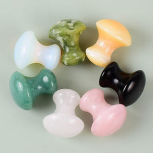 Pierre de jade Huiying en forme de <span class=keywords><strong>champignon</strong></span> Gua Sha pour le massage du <span class=keywords><strong>visage</strong></span>, cristal Gua Sha pour le <span class=keywords><strong>visage</strong></span> - Product Image 4