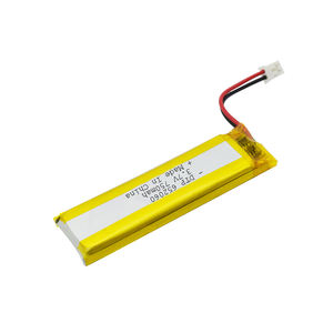 Batería de Iones de Litio 652060 de 750 mAh y 3.7 V, Multicertificación CE KC PSE BIS, Polímero de Alta Capacidad, Más Vendida - Product Image 3