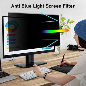 LFD 10 Anti-Spy Ceramic Monitor Covers PET Privacy Screen Protector for 17 & <span class=keywords><strong>24</strong></span> Inch Devices - Product Image 4