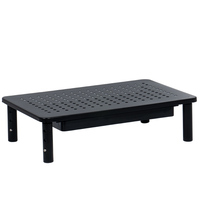 CHARMOUNT support ergonomique pour ordinateur de bureau, hauteur réglable, support pour moniteur avec tiroir